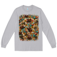 Moon Dust western  background Long Sleeve Tee - RanaPortraitStore