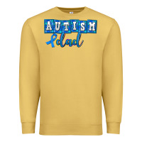 Antique Gold autism dad Premium Sweatshirt - AdoDesignShop
