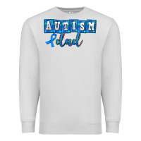 Dove Grey autism dad Premium Sweatshirt - AdoDesignShop