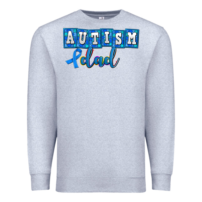 Autism Dad Premium Sweatshirt by AdoDesignShop | Teevron