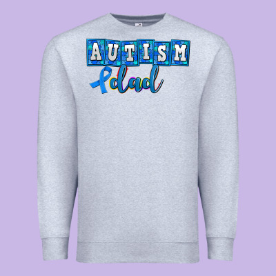 Autism Dad Premium Sweatshirt Designed By Adodesignshop