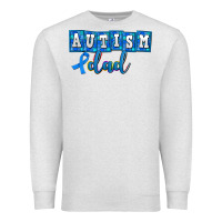 Oatmeal Heather autism dad Premium Sweatshirt - AdoDesignShop