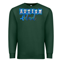 Sports Green autism dad Premium Sweatshirt - AdoDesignShop