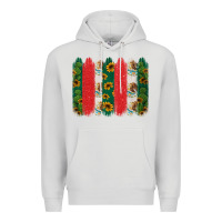 Dove Grey mexican flag brushstroke Premium Hoodie - Jasminsmagicworld