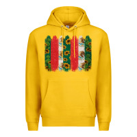Lemon mexican flag brushstroke Premium Hoodie - Jasminsmagicworld