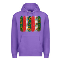 Purple mexican flag brushstroke Premium Hoodie - Jasminsmagicworld