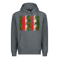 Rock mexican flag brushstroke Premium Hoodie - Jasminsmagicworld