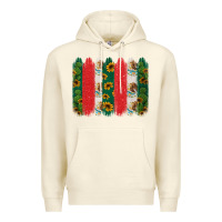 Mexican Flag Brushstroke Premium Hoodie | Teevron
