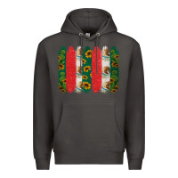 Smoke mexican flag brushstroke Premium Hoodie - Jasminsmagicworld