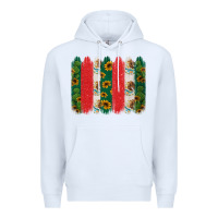 White mexican flag brushstroke Premium Hoodie - Jasminsmagicworld