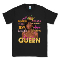 Black queen afro woman Classic Tee - texasbilliewilder