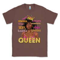 Chestnut queen afro woman Classic Tee - texasbilliewilder
