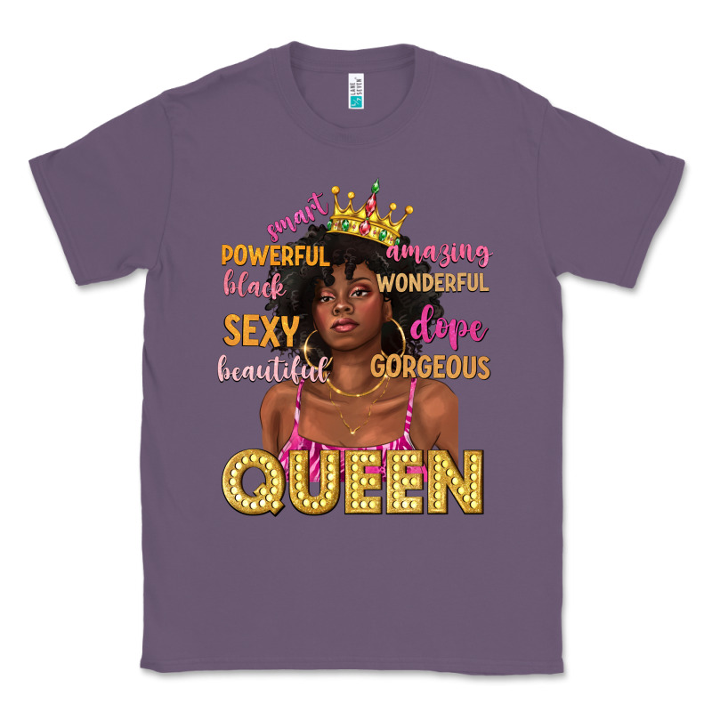 Queen Afro Woman Classic Tee by texasbilliewilder | Teevron