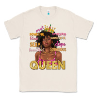 Natural queen afro woman Classic Tee - texasbilliewilder
