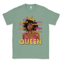 Sage queen afro woman Classic Tee - texasbilliewilder