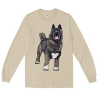 Mushroom American akita Long Sleeve Tee - RanaPortraitStore