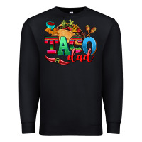 Black taco dad Premium Sweatshirt - AdoDesignShop