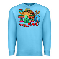 Ocean Blue taco dad Premium Sweatshirt - AdoDesignShop