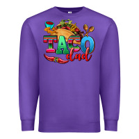 Purple taco dad Premium Sweatshirt - AdoDesignShop