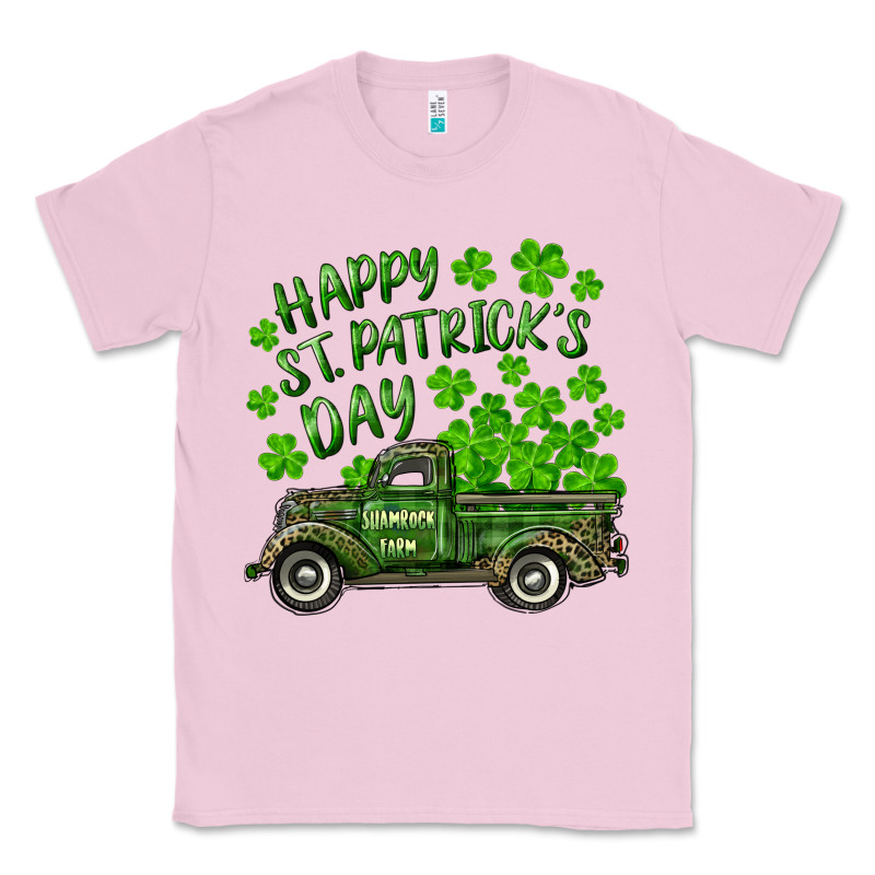 Happy St. Patrick's Day Shamrock Farm Truck Classic Tee by RanaPortraitStore | Teevron