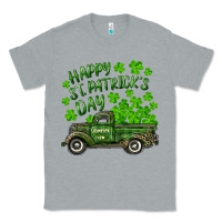 Heather Grey Happy st. patrick's day shamrock farm truck Classic Tee - RanaPortraitStore