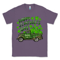 Lavender Happy st. patrick's day shamrock farm truck Classic Tee - RanaPortraitStore