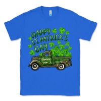 True Royal Happy st. patrick's day shamrock farm truck Classic Tee - RanaPortraitStore
