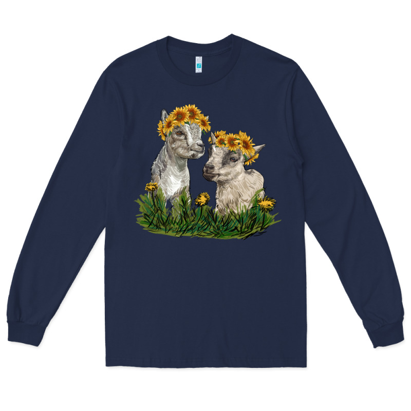 Baby Goats Long Sleeve Tee by RanaPortraitStore | Teevron