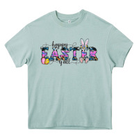 Arona Happy Easter Y'all Heavy Core Tee - CowhideDigitalArt
