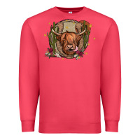 Cardinal cow Premium Sweatshirt - JahusDesignShop