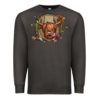 Smoke cow Premium Sweatshirt - JahusDesignShop