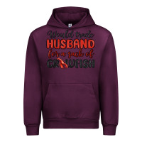 Mauve Wine would trade husband for a sack of crawfish Urban Hoodie - MaliasSmallBusiness