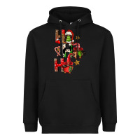 Black ho ho ho afro gnomes Heavyweight Hoodie - FaDigitalArtStudio