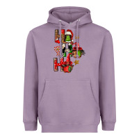 Lavender ho ho ho afro gnomes Heavyweight Hoodie - FaDigitalArtStudio