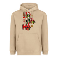 Ho Ho Ho Afro Gnomes Heavyweight Hoodie | Teevron