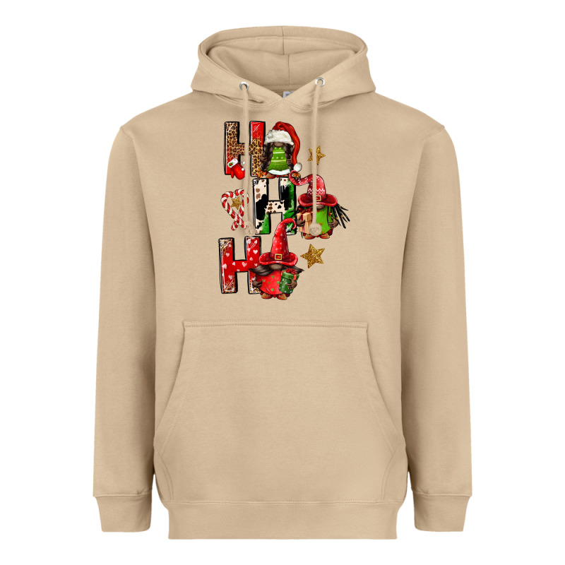 Ho Ho Ho Afro Gnomes Heavyweight Hoodie by FaDigitalArtStudio | Teevron