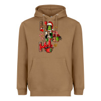 Toasted Coconut ho ho ho afro gnomes Heavyweight Hoodie - FaDigitalArtStudio