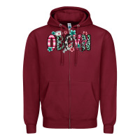 Burgundy obgyn Zipper Hoodie - Zillion Design Studio