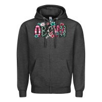 Charcoal Heather obgyn Zipper Hoodie - Zillion Design Studio