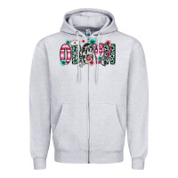 Heather Grey obgyn Zipper Hoodie - Zillion Design Studio