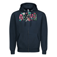 Navy obgyn Zipper Hoodie - Zillion Design Studio