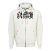 Oatmeal Heather obgyn Zipper Hoodie - Zillion Design Studio
