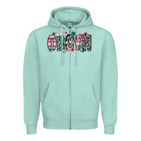 Seafoam obgyn Zipper Hoodie - Zillion Design Studio