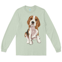 Matcha beagle Long Sleeve Tee - RanaPortraitStore