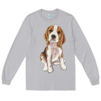 Moon Dust beagle Long Sleeve Tee - RanaPortraitStore