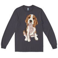 Smoke beagle Long Sleeve Tee - RanaPortraitStore