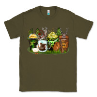 Army Green hunter coffee cups Classic Tee - Zillion Design Studio