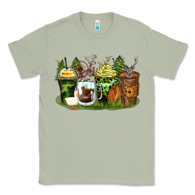 Hunter Coffee Cups Classic Tee by Zillion Design Studio | Teevron