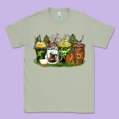 Classic Tee hunter coffee cups