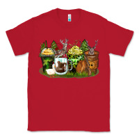 Red hunter coffee cups Classic Tee - Zillion Design Studio